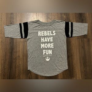 Women’s Star Wars Grey Graphic Shirt S